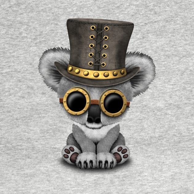 Steampunk Baby Koala Bear by jeffbartels